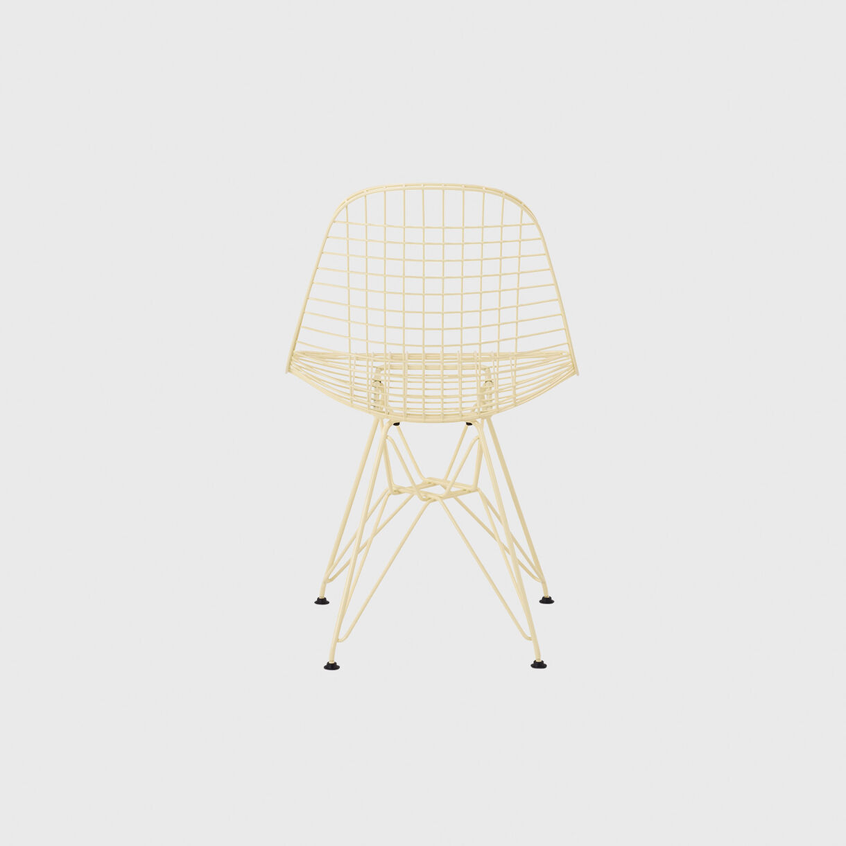 HM x Hay Eames Wire Outdoor Chair, Wire Base, Powder Yellow