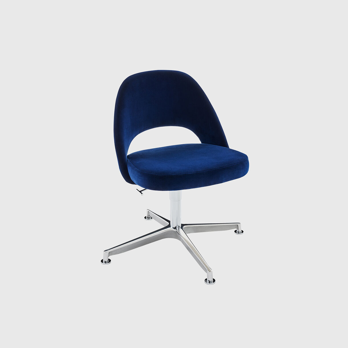 Saarinen Executive Office Side Chair, 4 Star Base