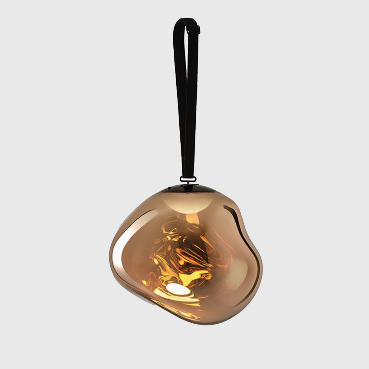 Melt Large Portable Floor Lamp, Gold