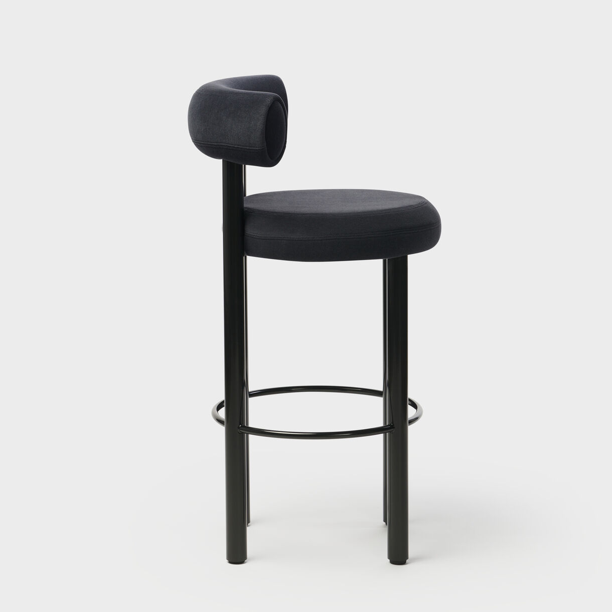 Fat Bar Stool, Gentle 2 - Dark Grey