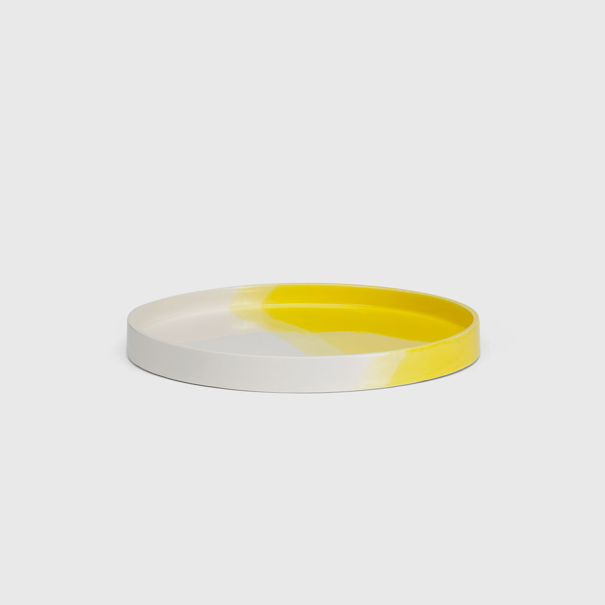 Herringbone Tray, Yellow