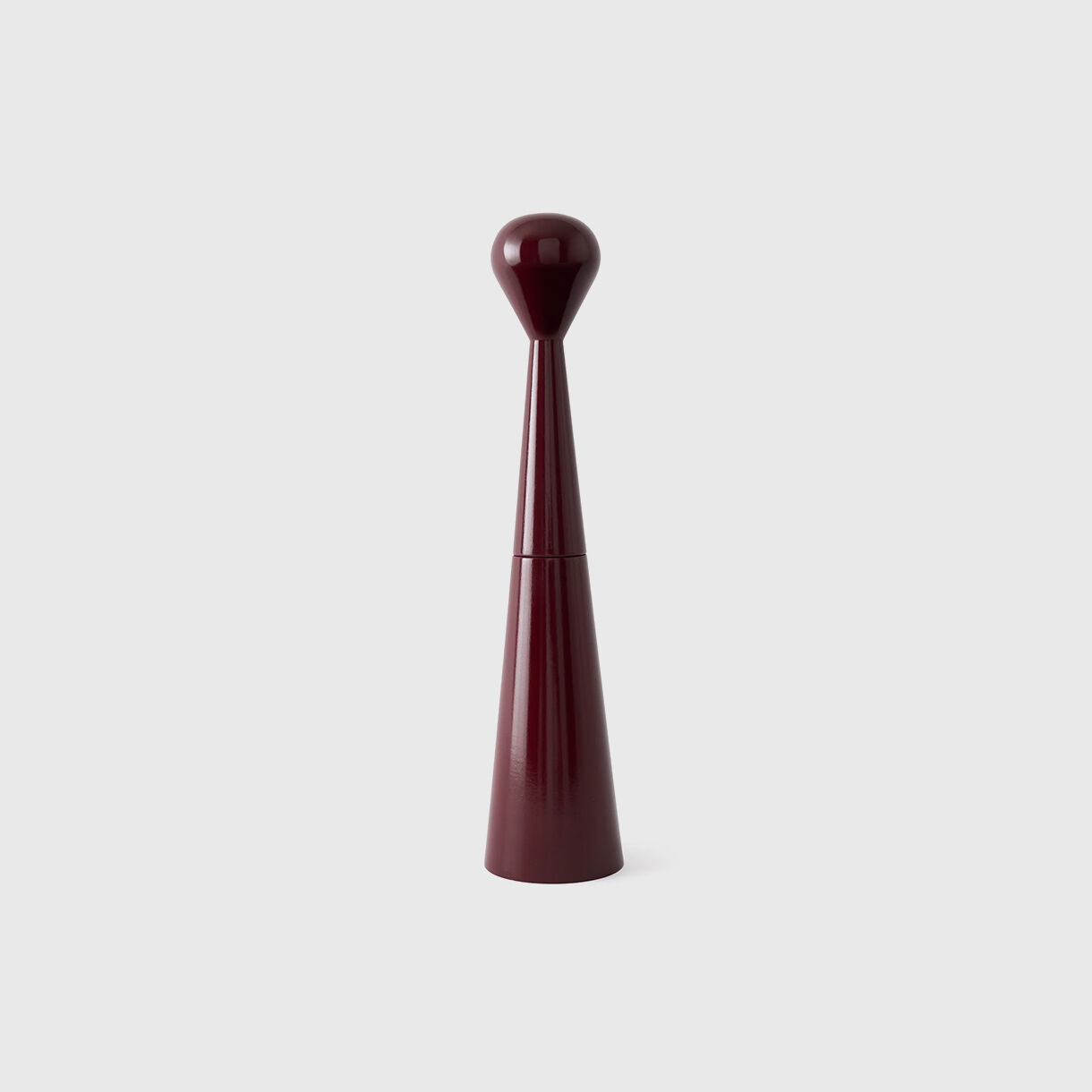 Mill Grinder, Tall, Burgundy