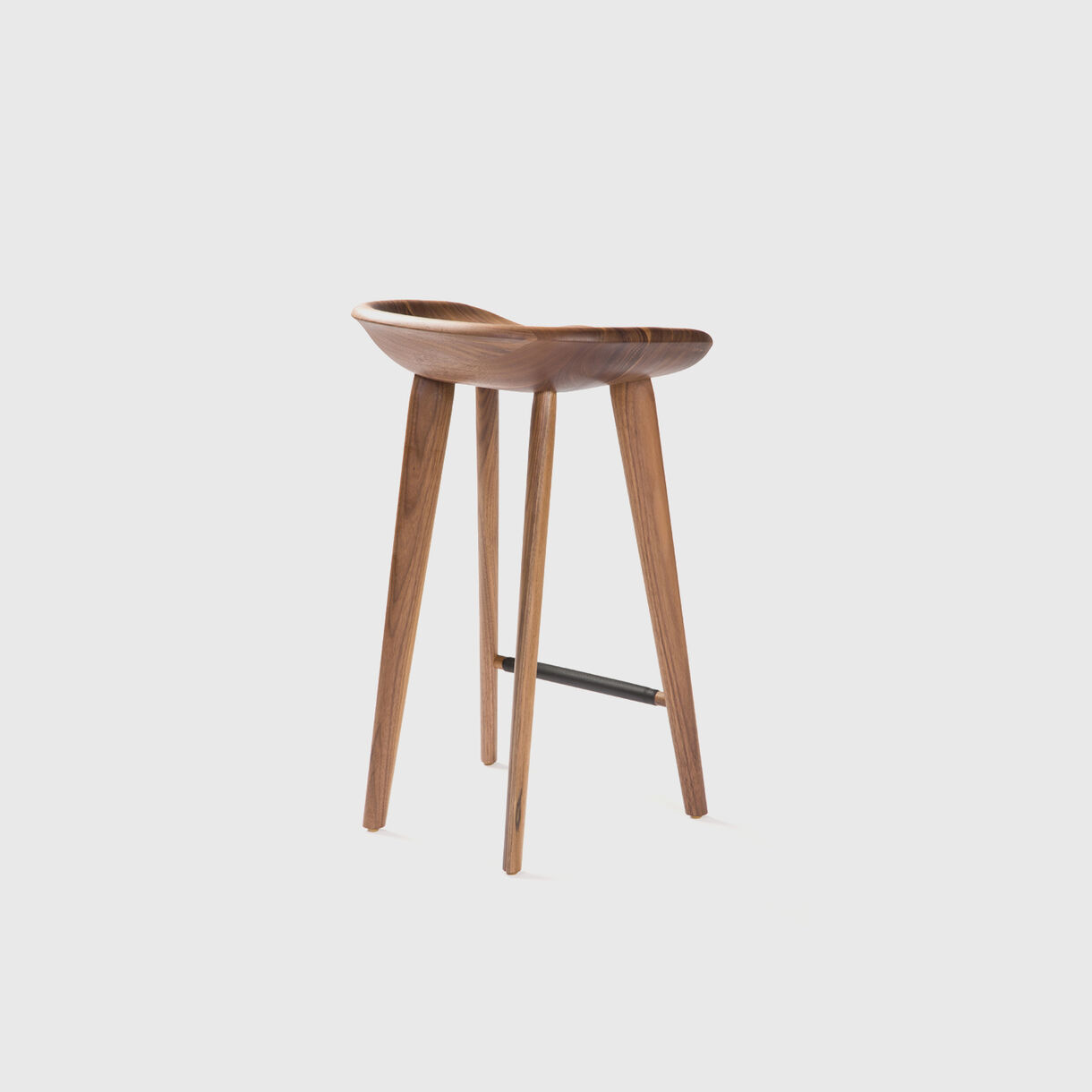 Tractor Counter Stool, Walnut