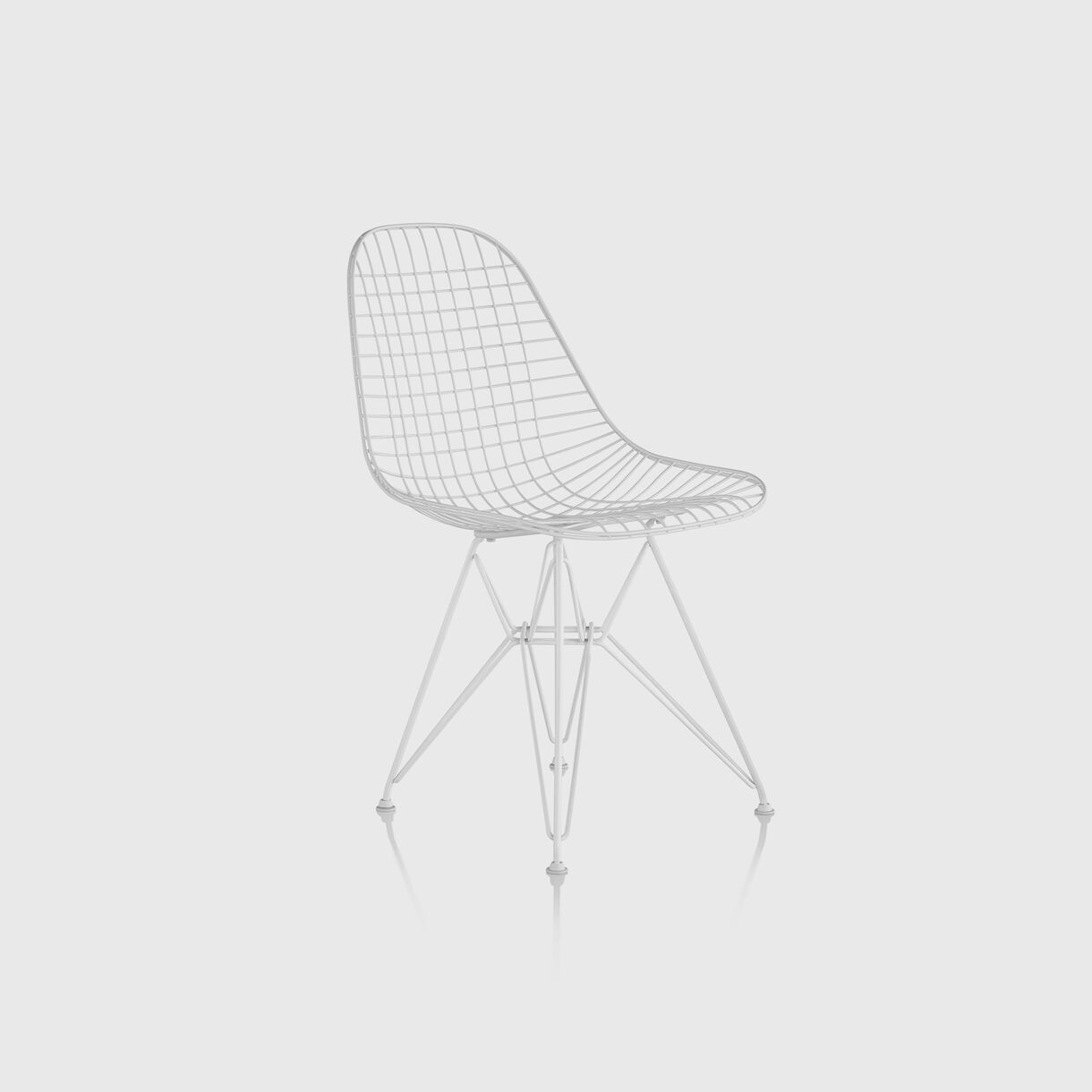 Eames Wire Outdoor Chair, White