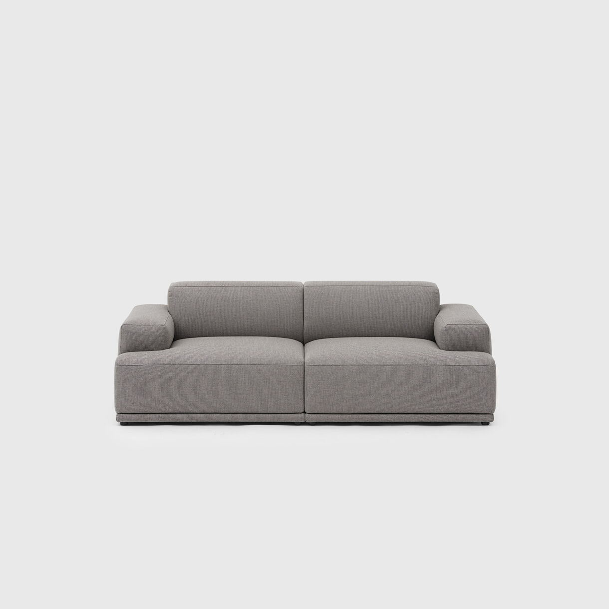 Connect Soft Modular Sofa, 2 Seater, Config 1, Rewool 128