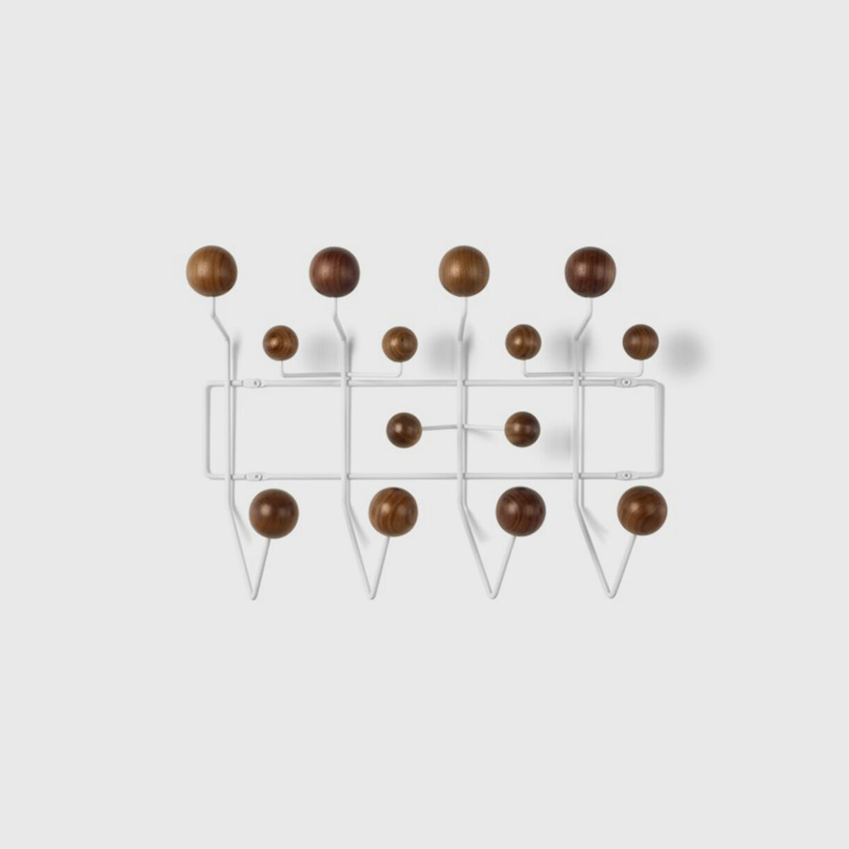 Eames Hang-It-All, Walnut & White