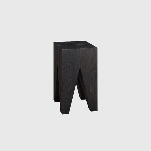 Edition Backenzahn&trade; Side Table, Black Oak