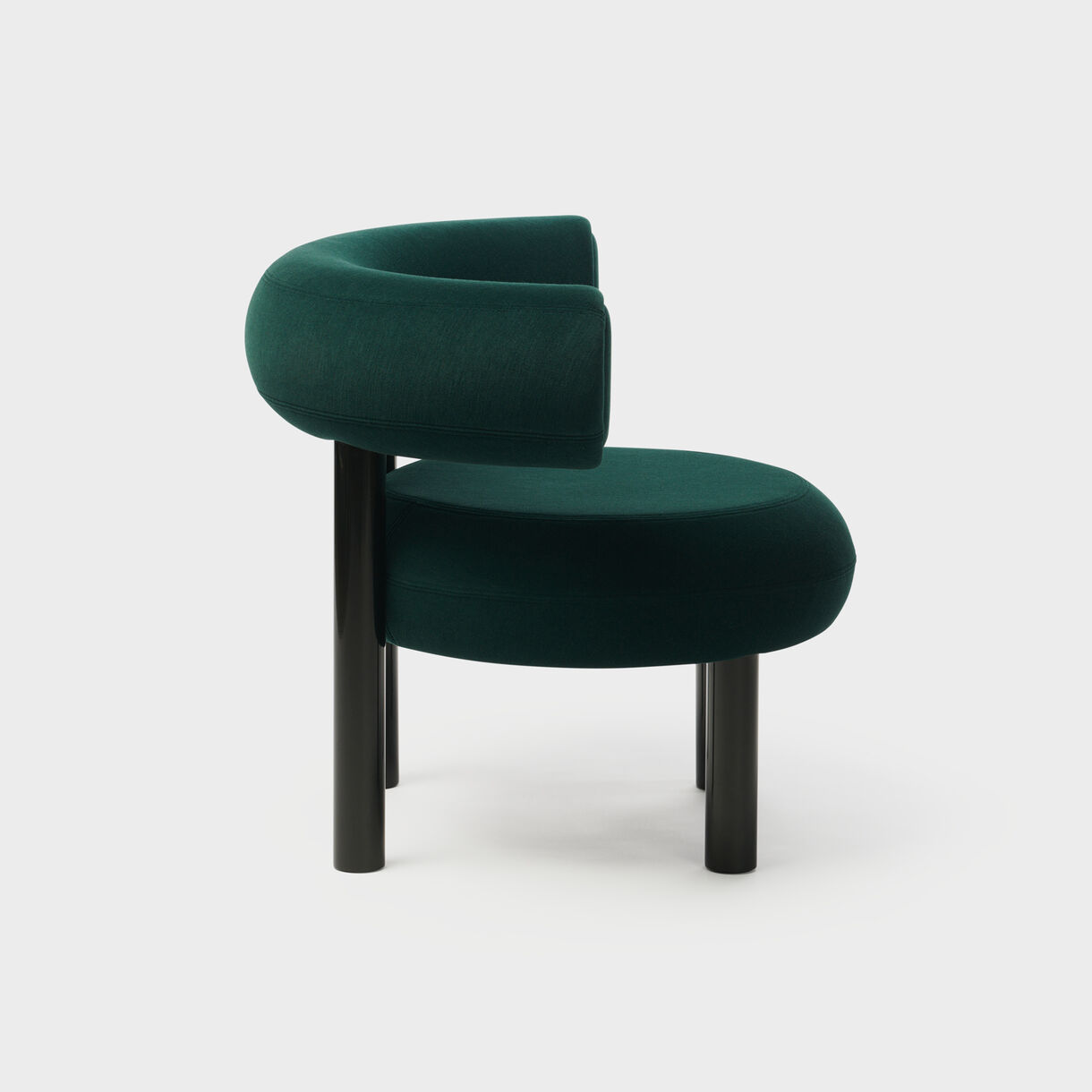 Fat Lounge Chair, Gentle 2 - Dark Green