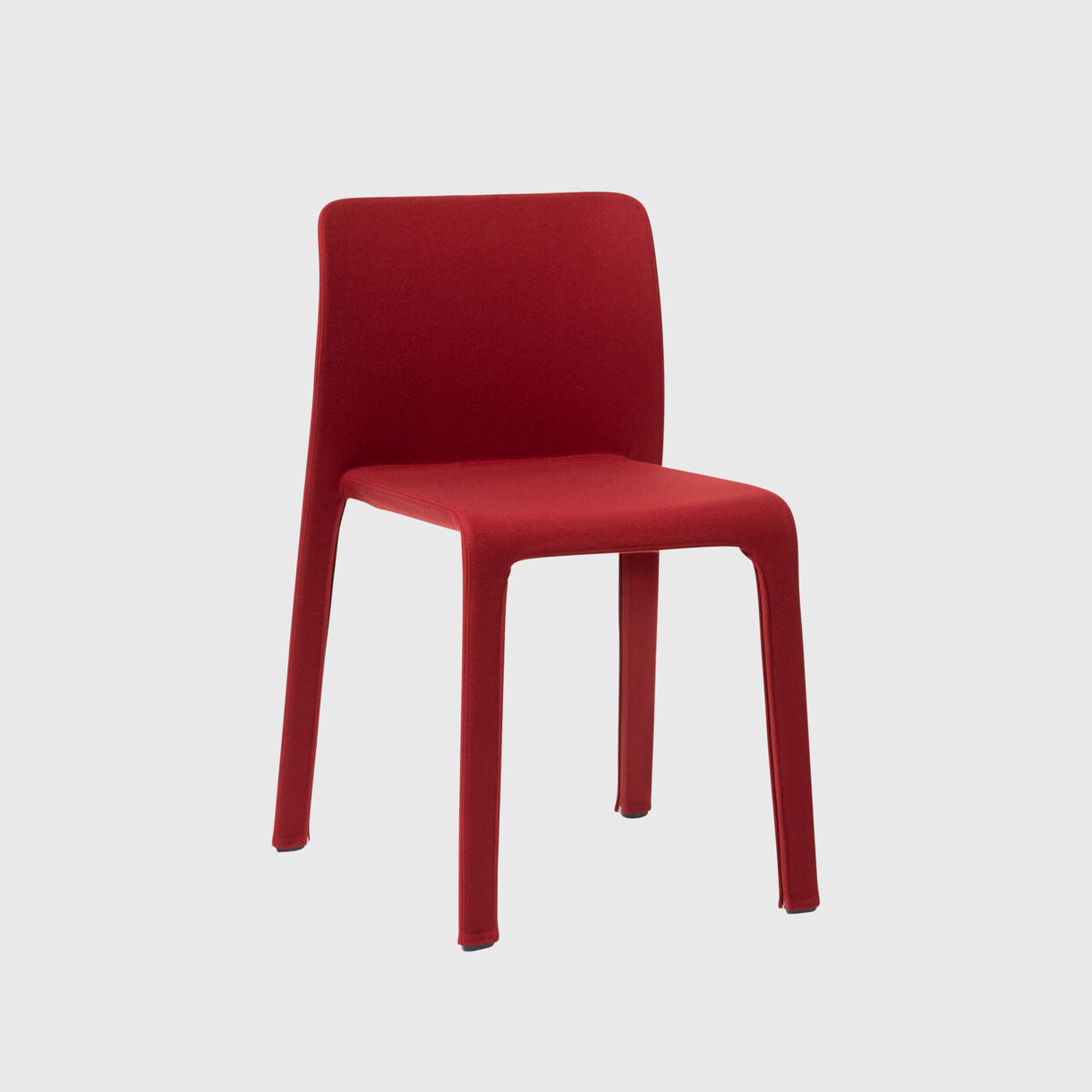 First Dressed Chair, Dark Red