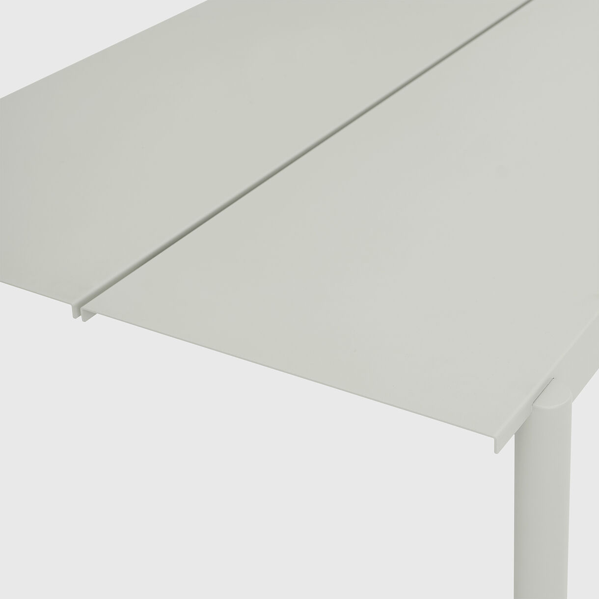 Linear Steel Table, Large, Dark Green