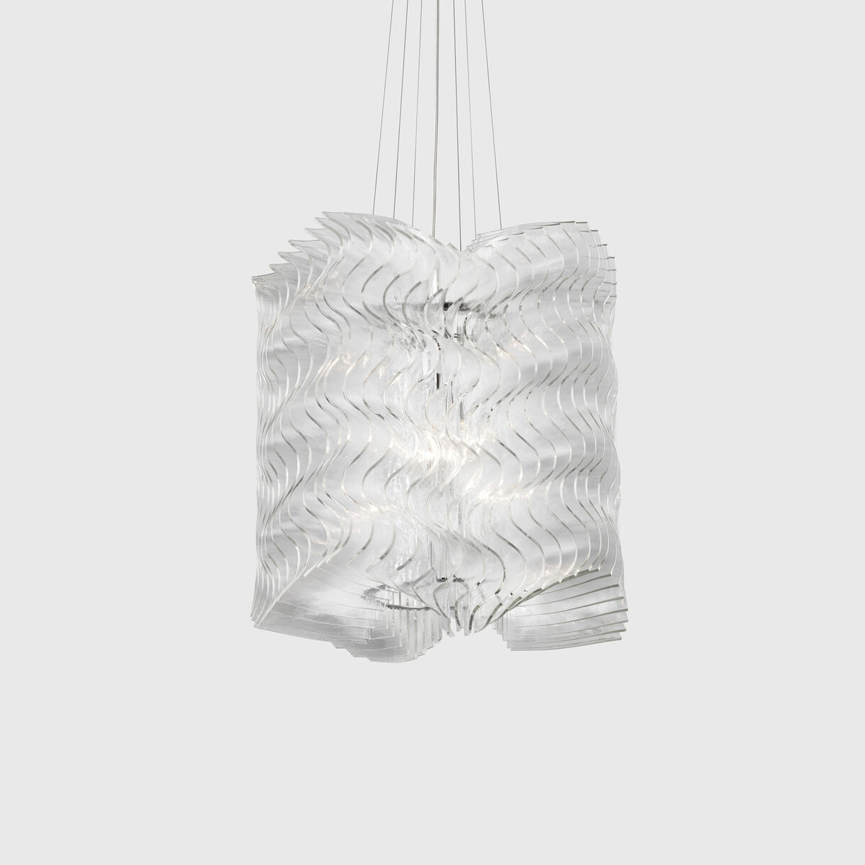 Plisse Pendant Lamp, Small