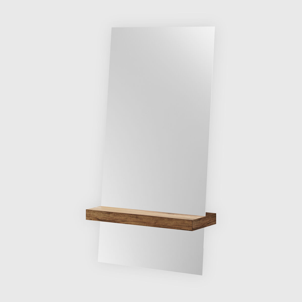 Guillotine Mirror, Walnut