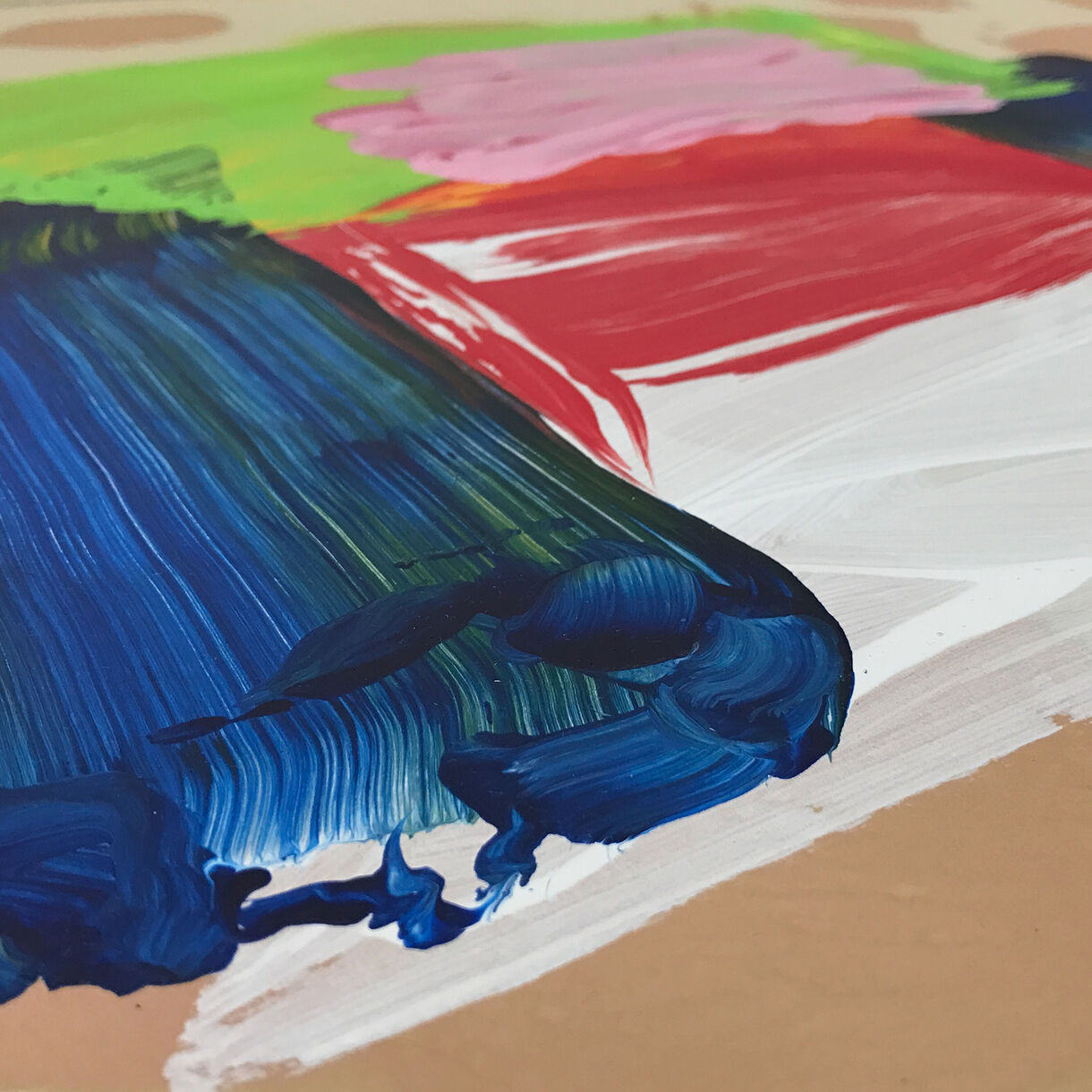 Ice Cream (detail), Howard Hodgkin