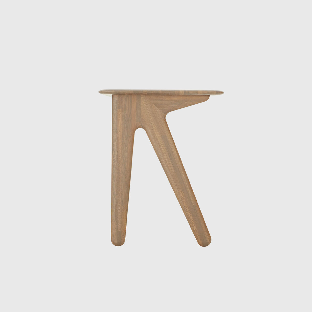 Slab Individual Desk, Natural Oak