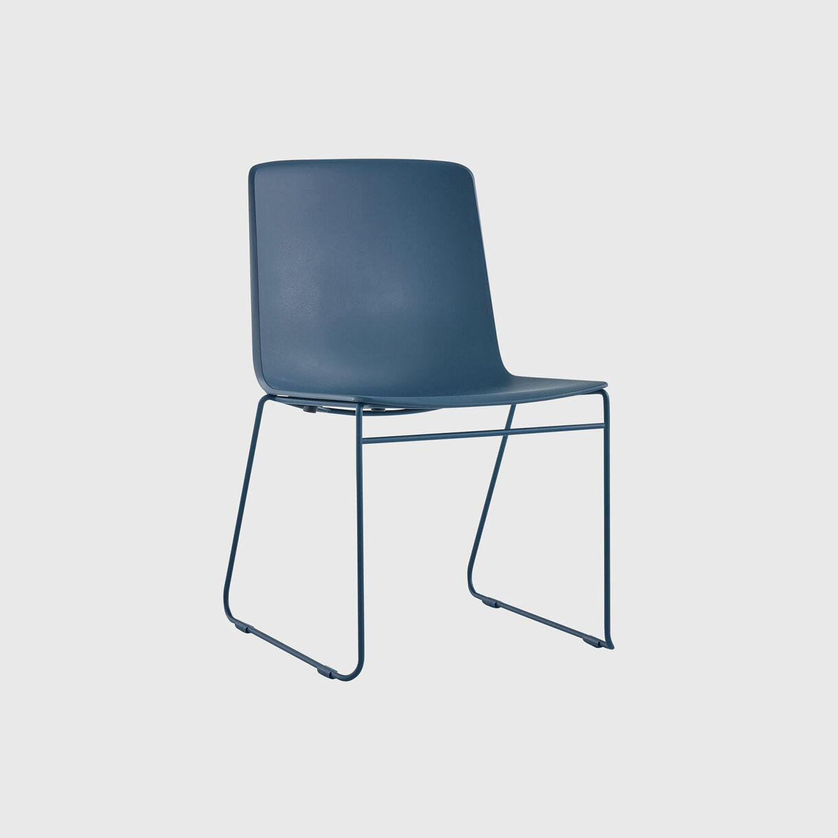 Pronta Stacking Chair, Peacock