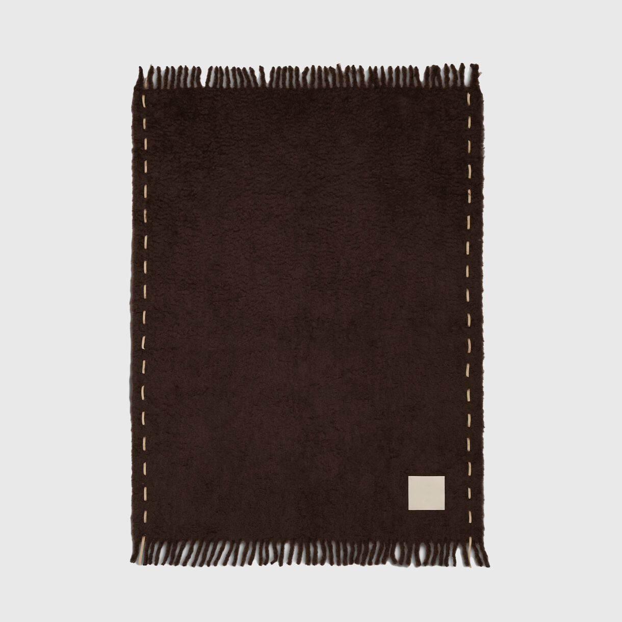 Stitch Blanket, Chocolate