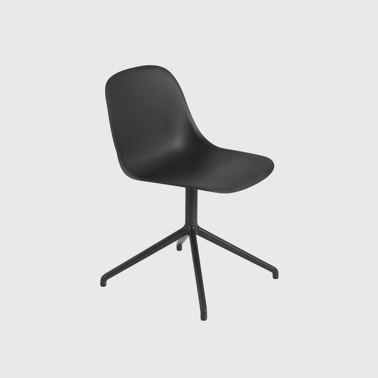 Fiber Side Chair, Swivel Base with 4 Star Base