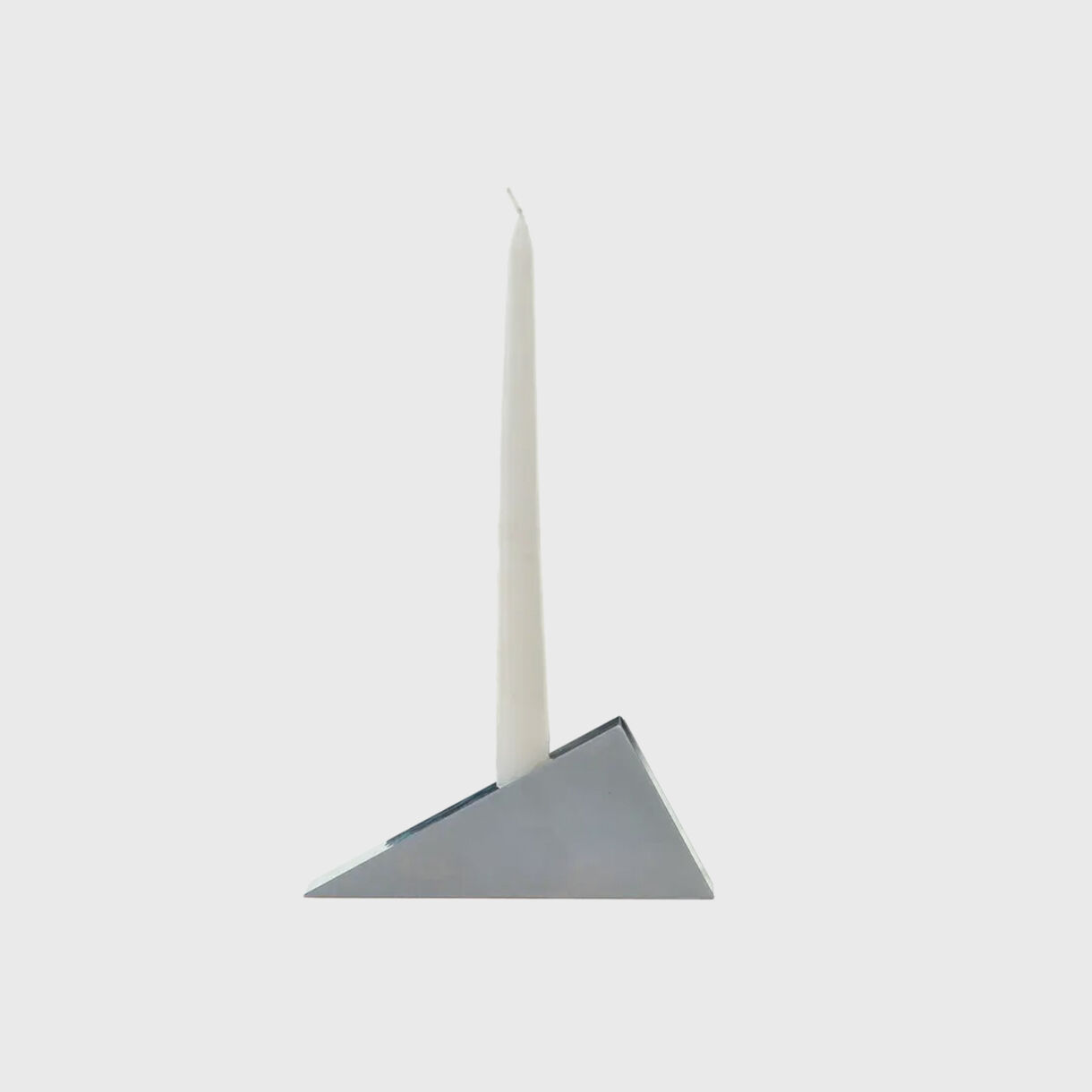 Silhouette Candleholder, Triangular, Aluminium