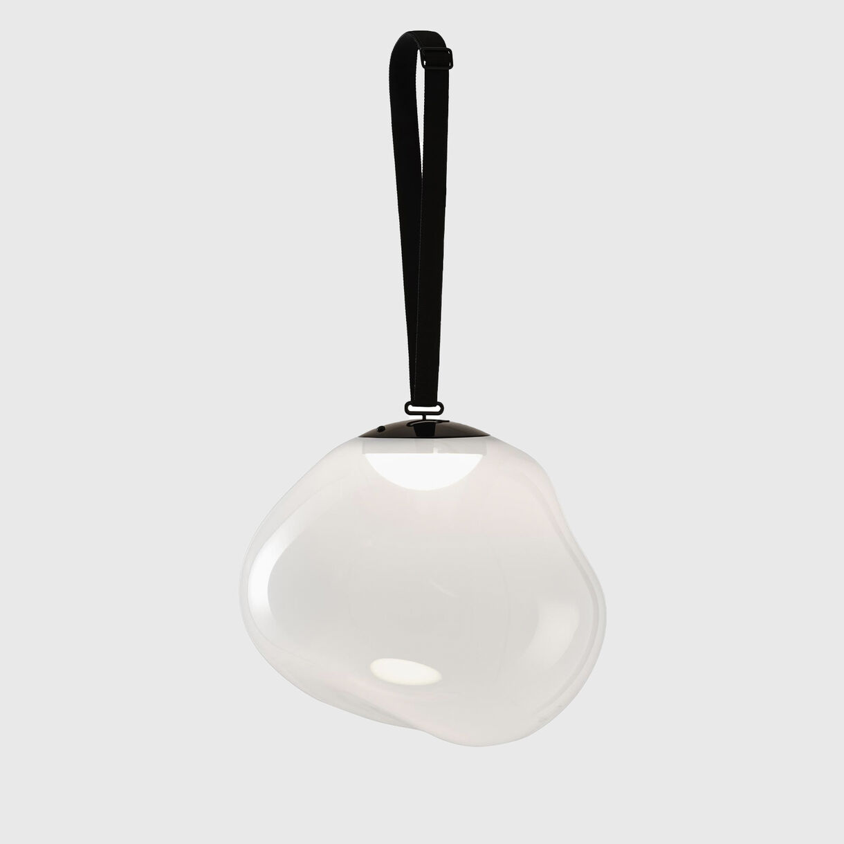 Melt Large Portable Floor Lamp, Opal