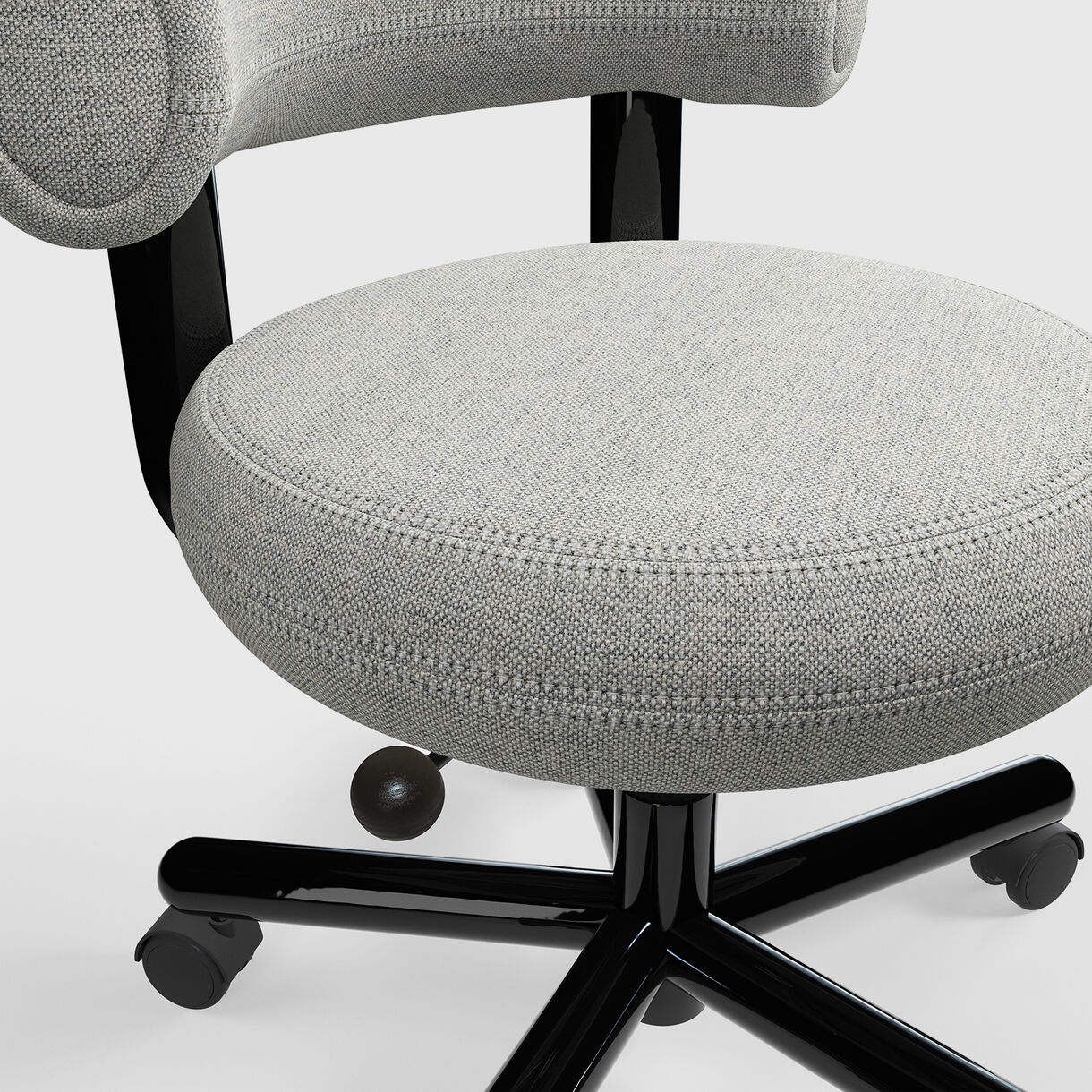 Fat Work Chair, Hallingdal 65 - Grey (0110)