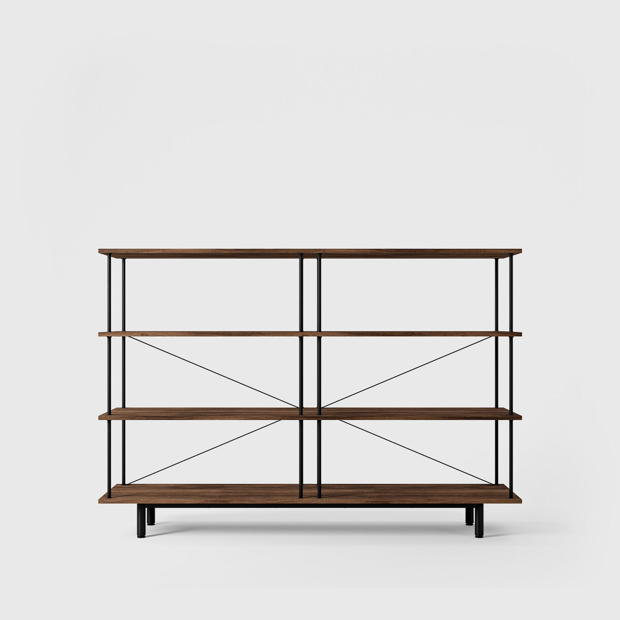 Seiton 4 Shelving, Walnut