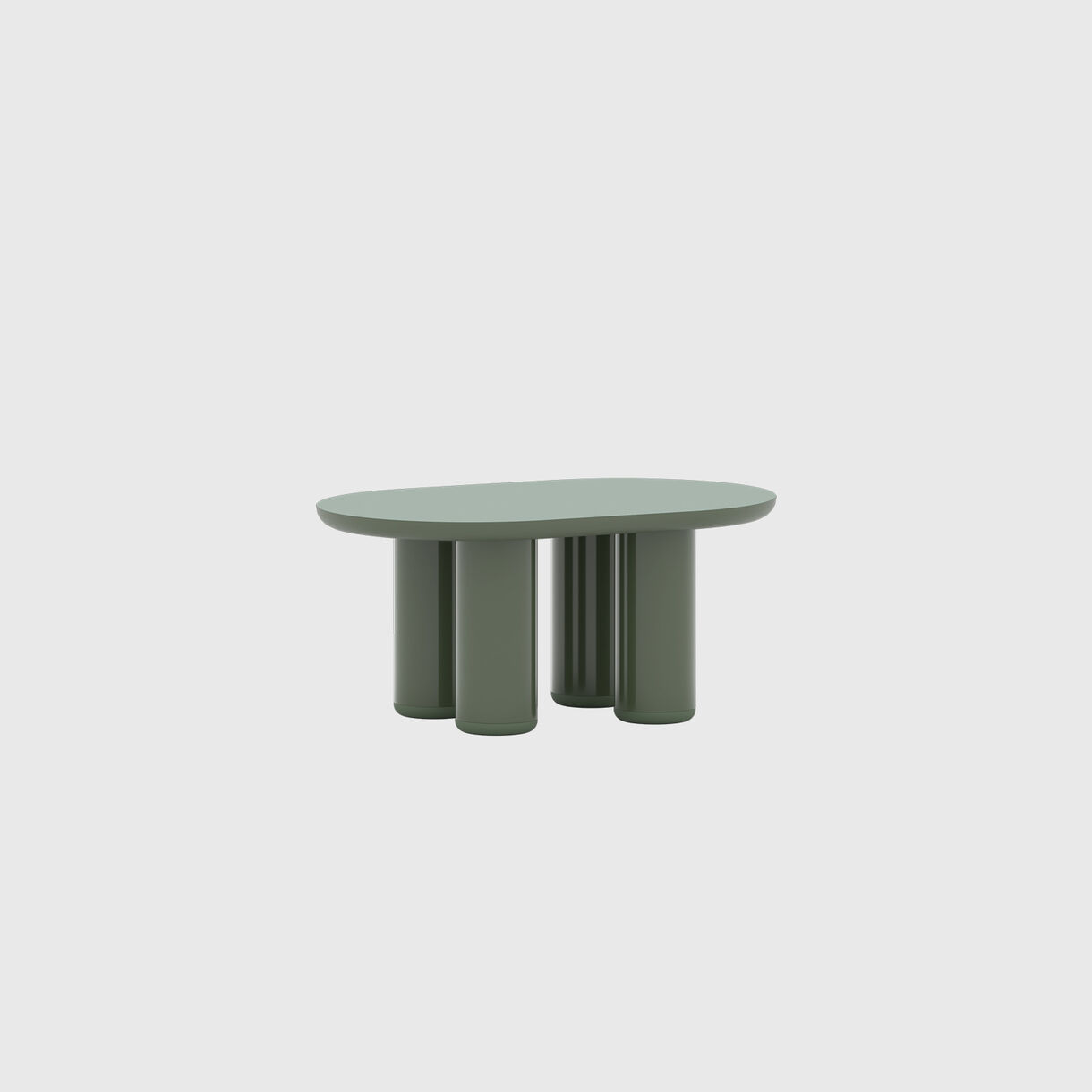 Eclipse Coffee Table, Low Green 70