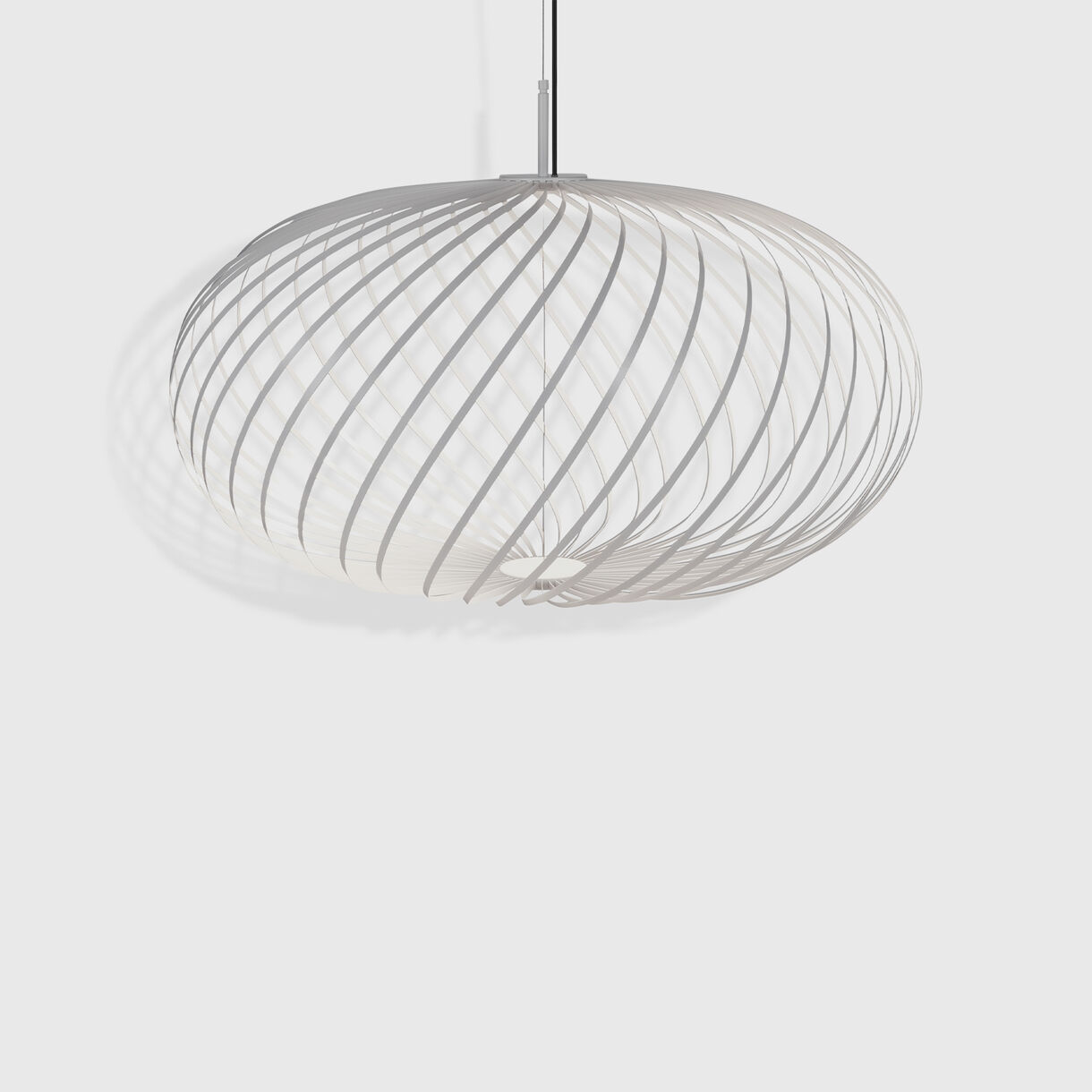 Spring Pendant, Medium, White