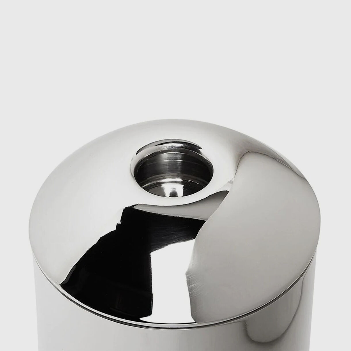 Form Tea Caddy, Stainless Steel