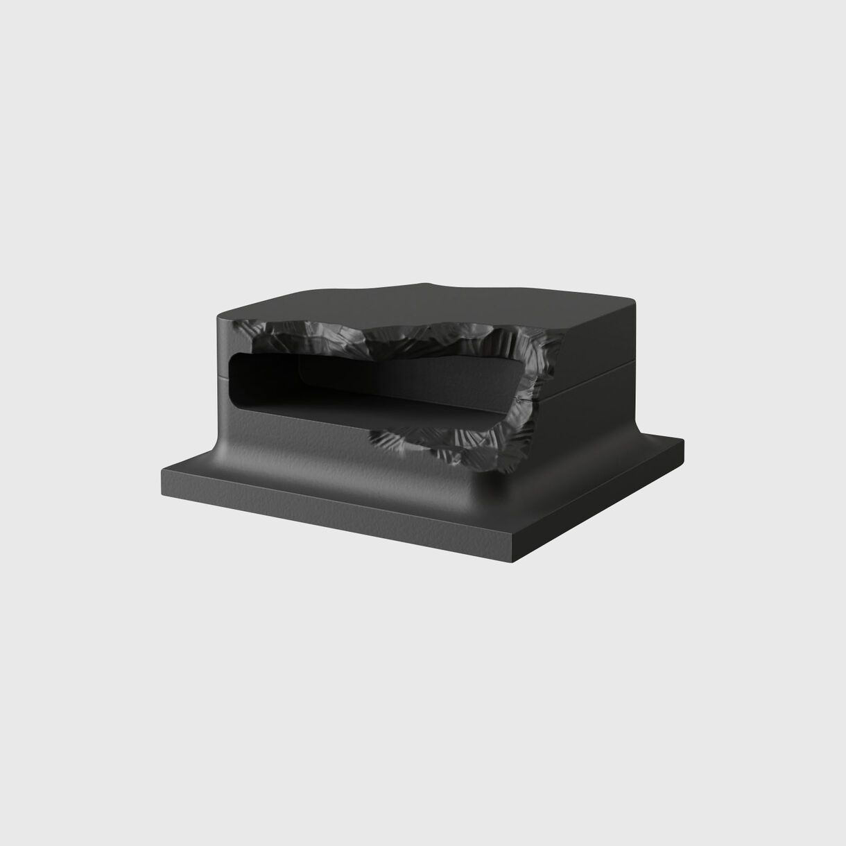 The Sculpted Series Coffee Table, Limited Edition, Black