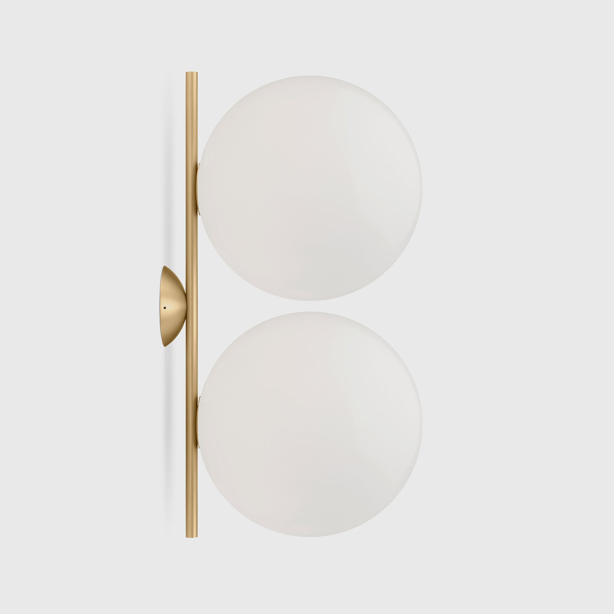 IC Ceiling & Wall Lamp, Double, Brass