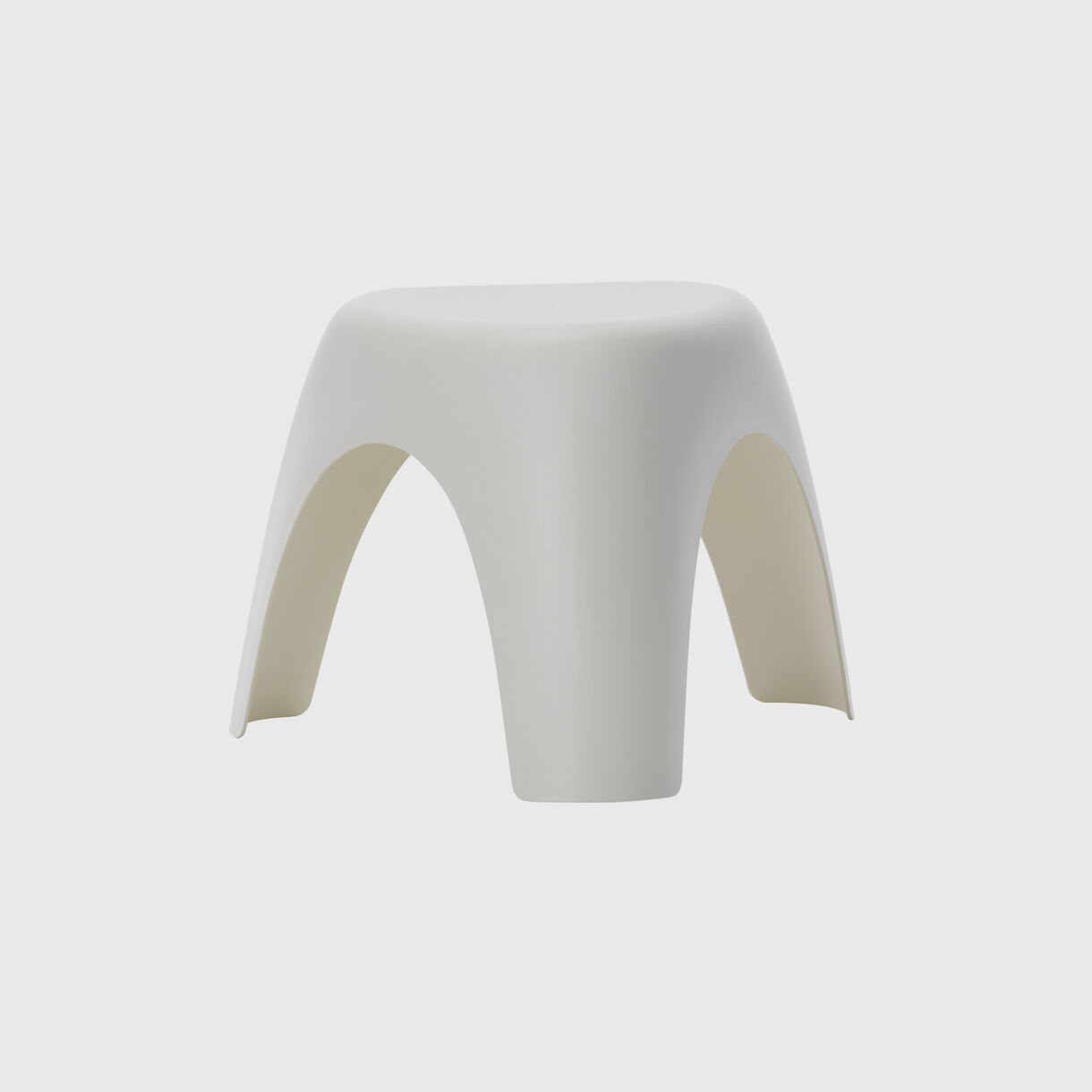 Elephant Stool, Cream