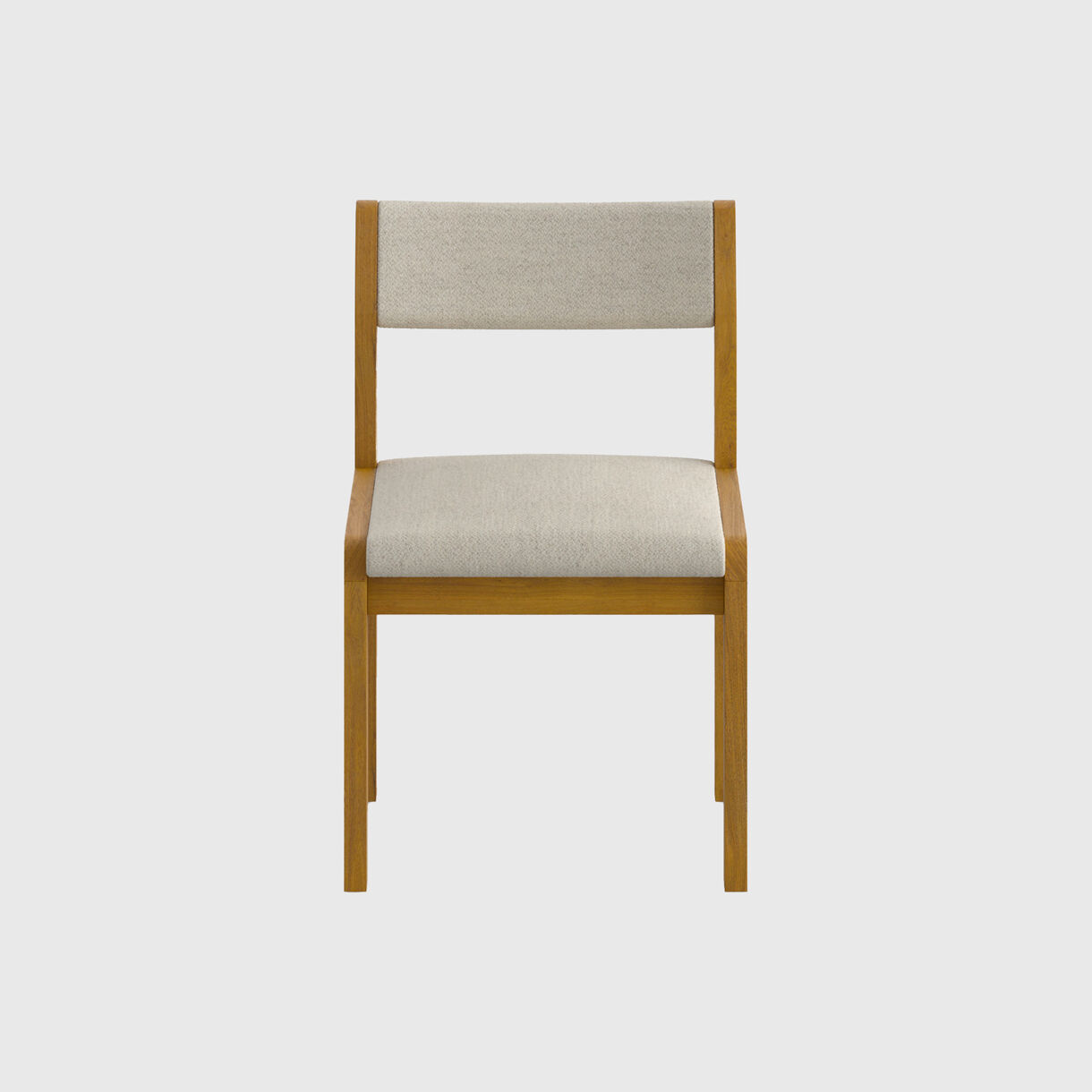 Alde Side Chair, Oak, Orsetto Stretch