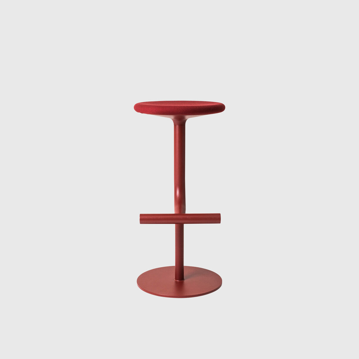Tibu Stool, Red Bordeaux