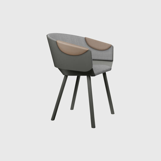 Houdini Armchair, Upholstered