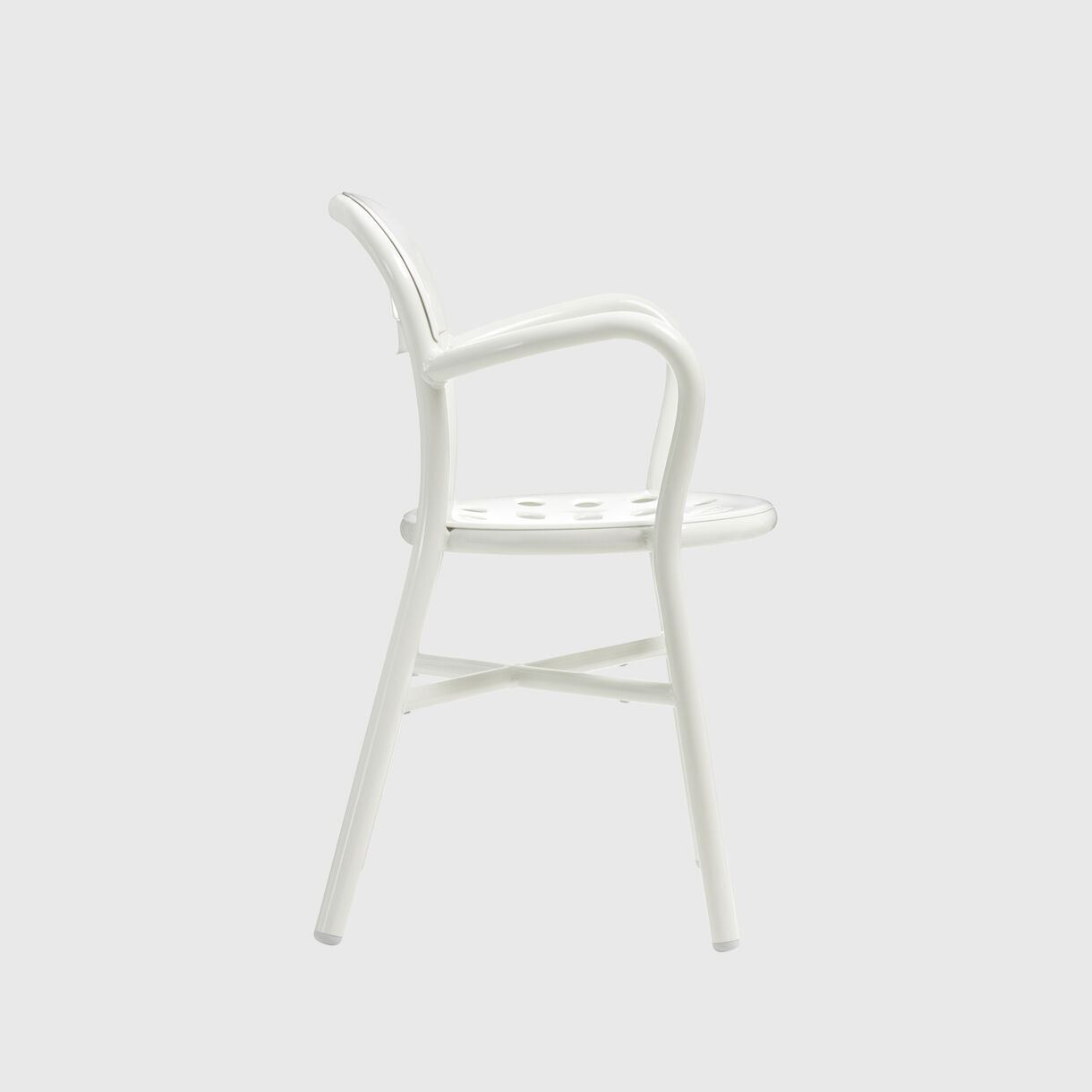 Pipe Armchair, White