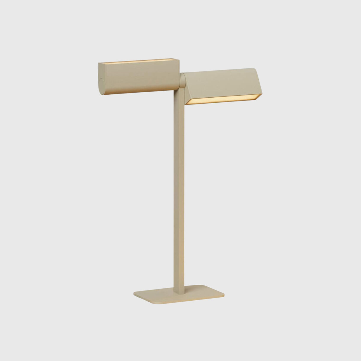 Ipoli 10 Double Table Lamp, Beige