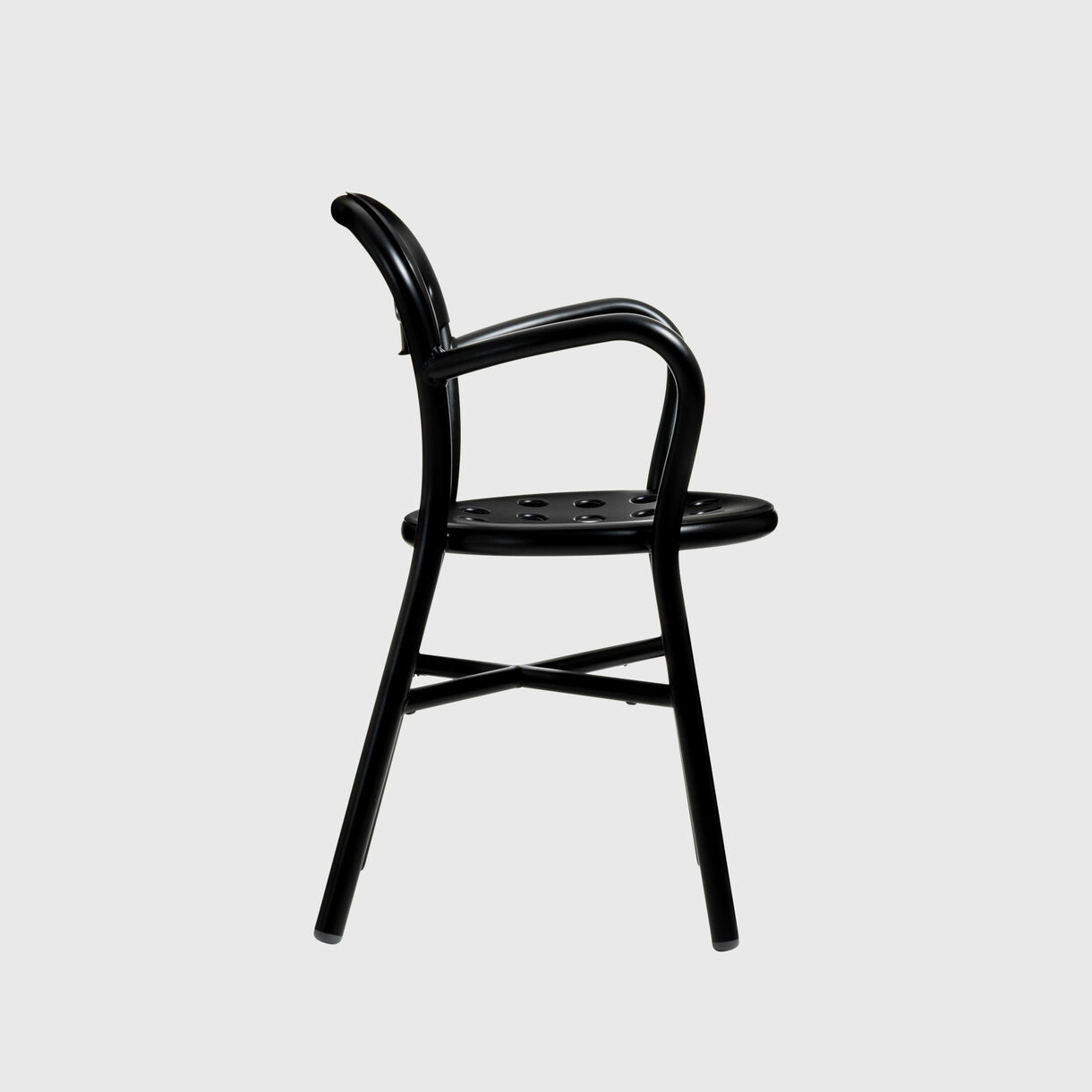 Pipe Armchair, Black