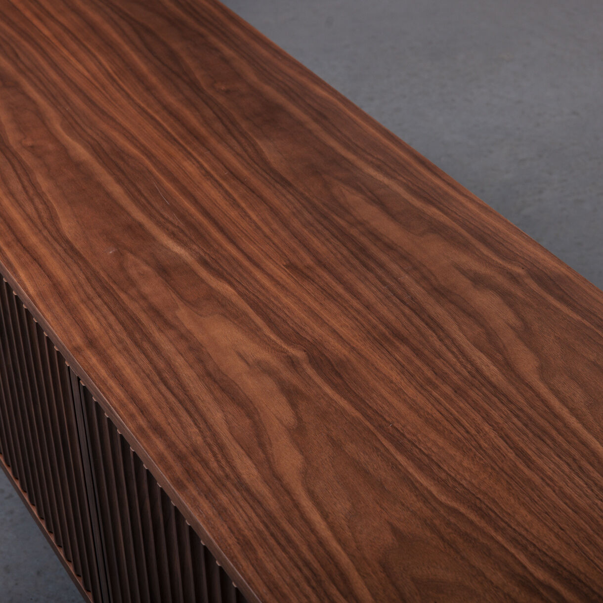 Seiton Low Cabinet, Natural Walnut