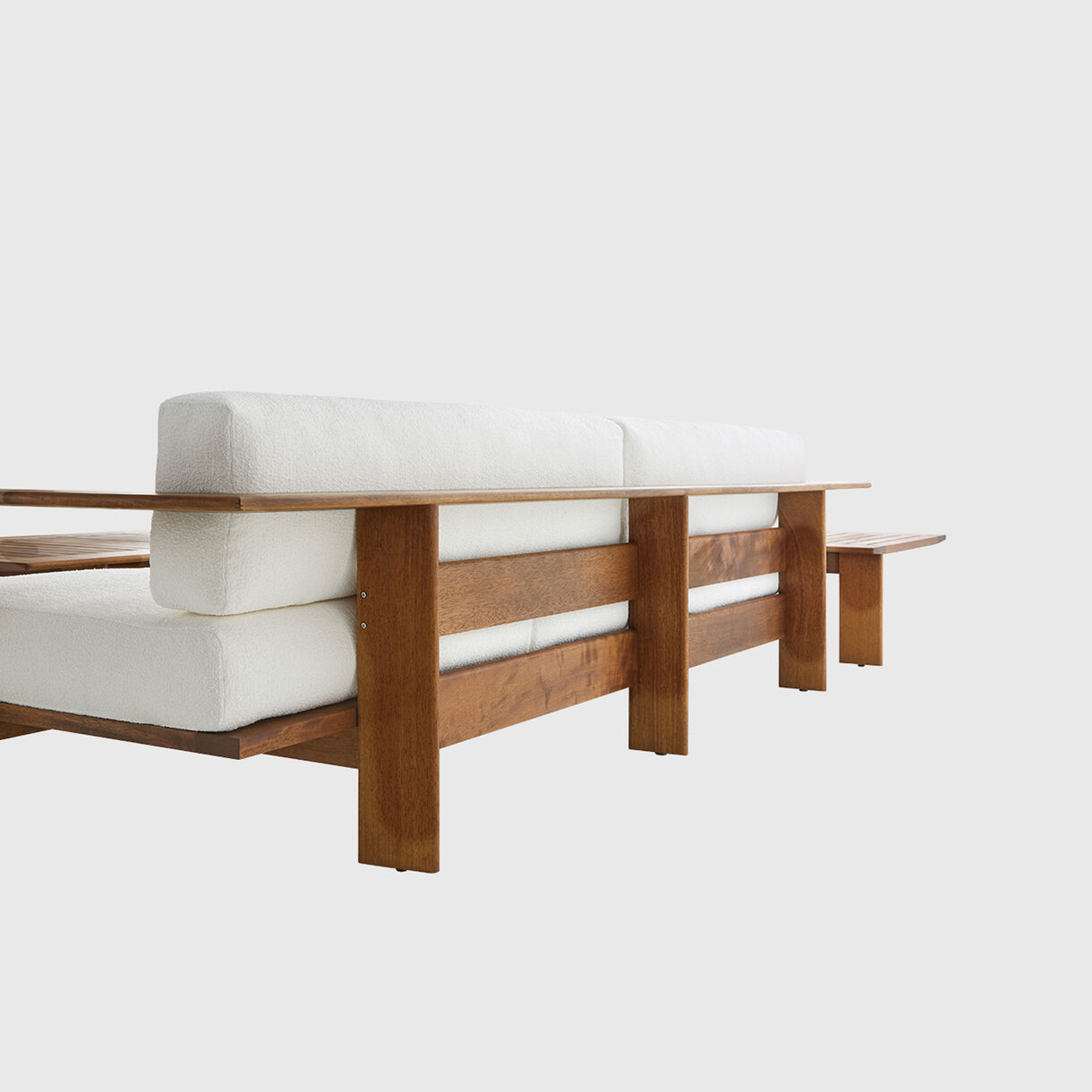 Rail Sofa with Coffee Table