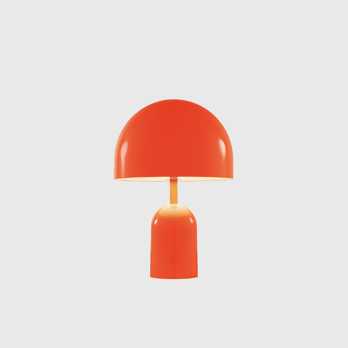 Bell Portable Lamp, Fluro Orange