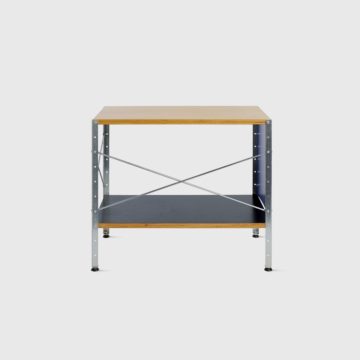 Eames Storage Unit, 1x1, Multicolour & Zinc