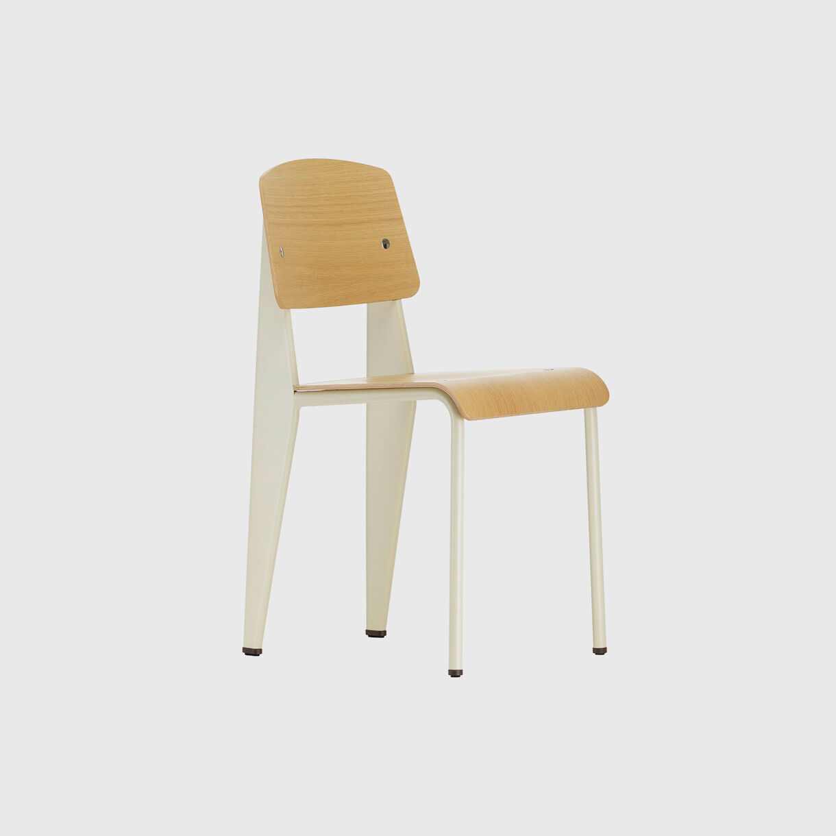 Standard Chair, Ecru & Natural Oak