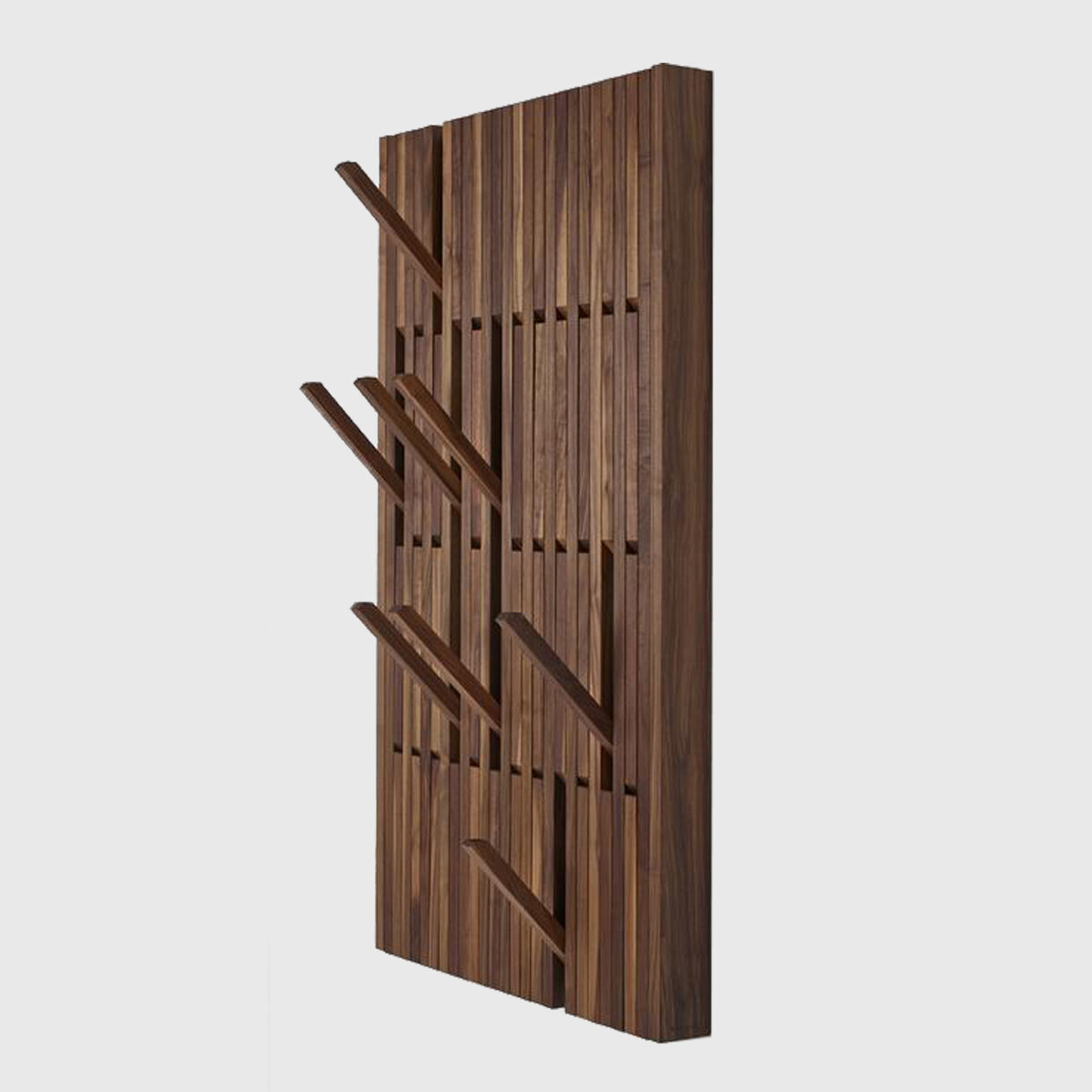 Piano Coat Rack, Large, Walnut