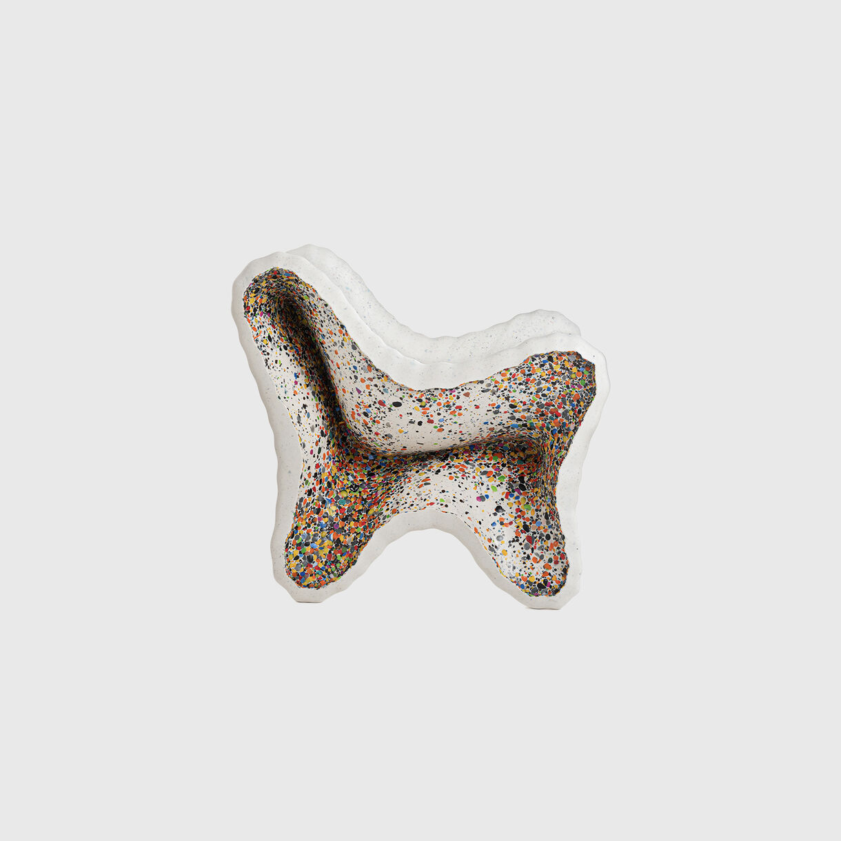 In-Side Armchair, White