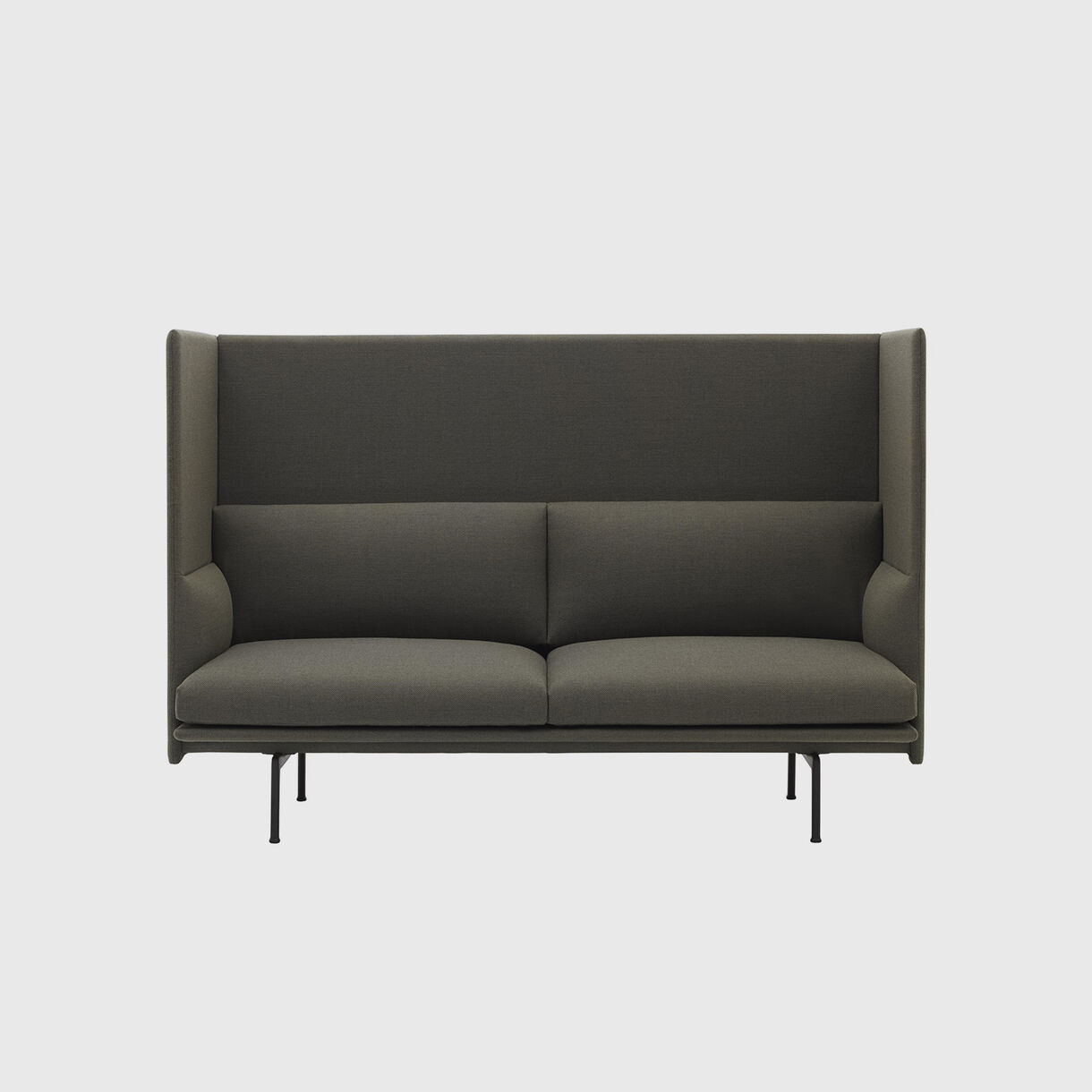 Outline Highback Sofa, 2 Seater