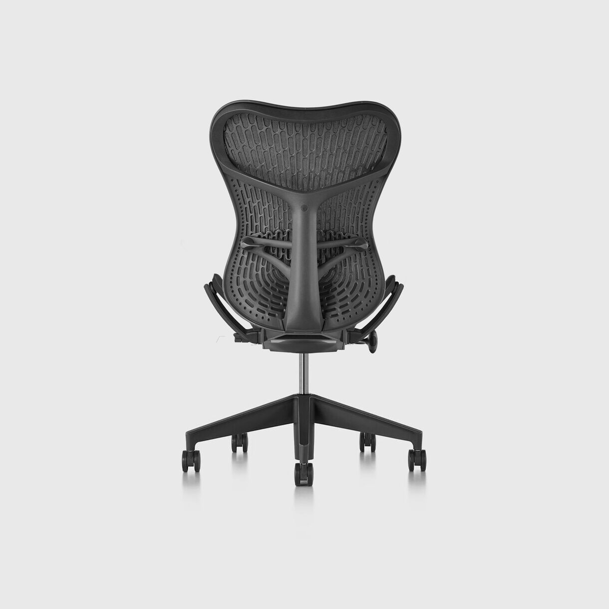 Mirra 2 Work Chair - Butterfly Suspension Graphite, Graphite Base & Frame - No Arms
