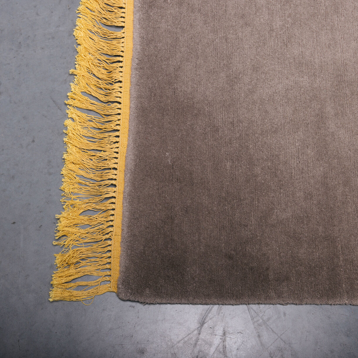 Kavir Rug, Taupe & Mustard