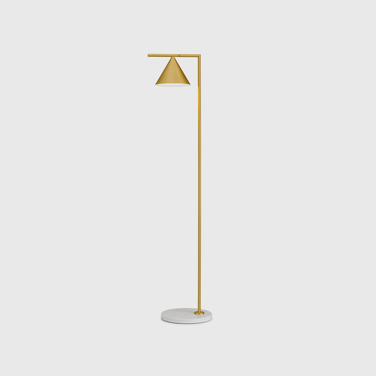 Captain Flint Floor Lamp, Brass