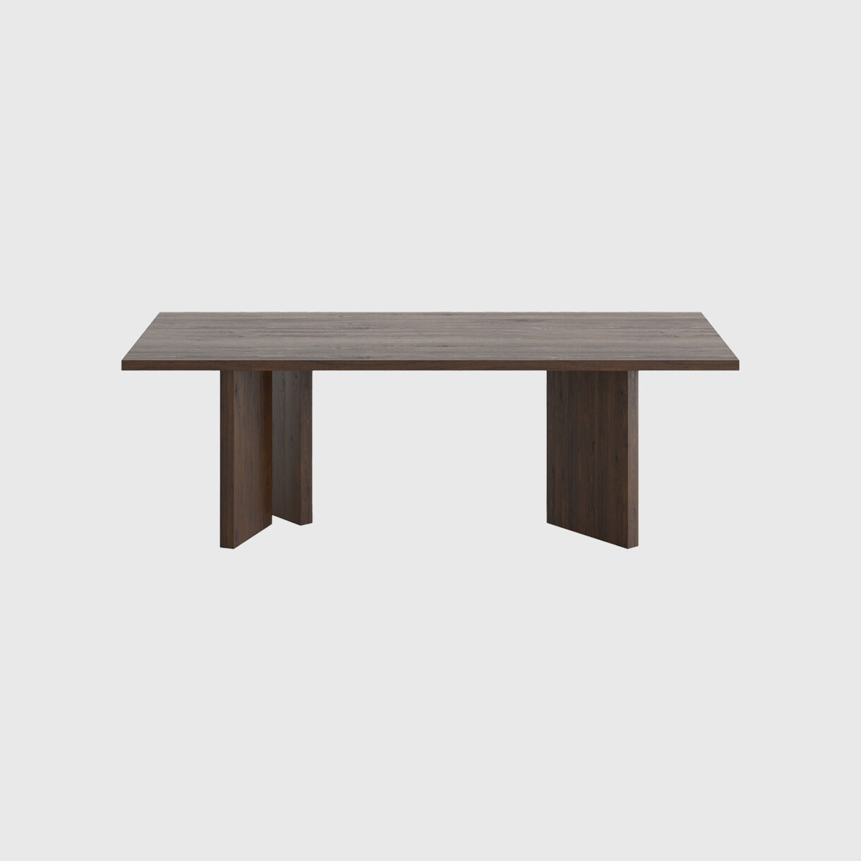 Kaname Rectangle Table, Dark Brown, 2300 x 1000