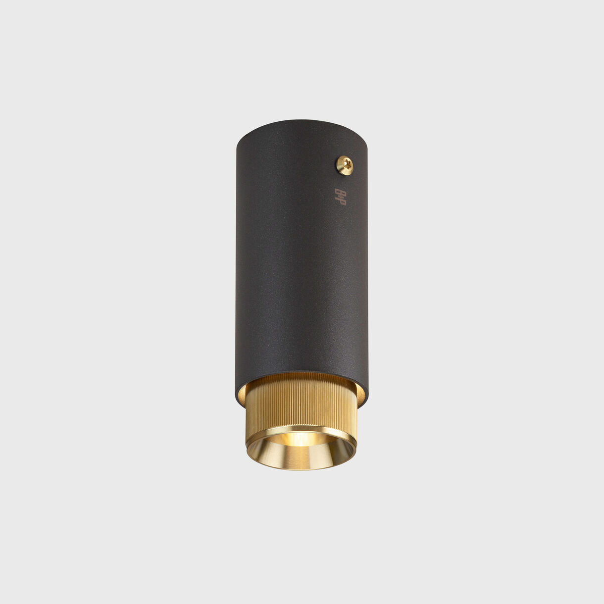 Exhaust Surface Light, Graphite & Brass
